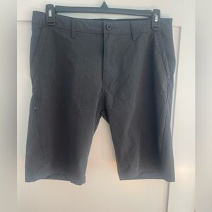 Kenneth Cole New York Men's Charcoal Gray Shorts Size 33 GUC